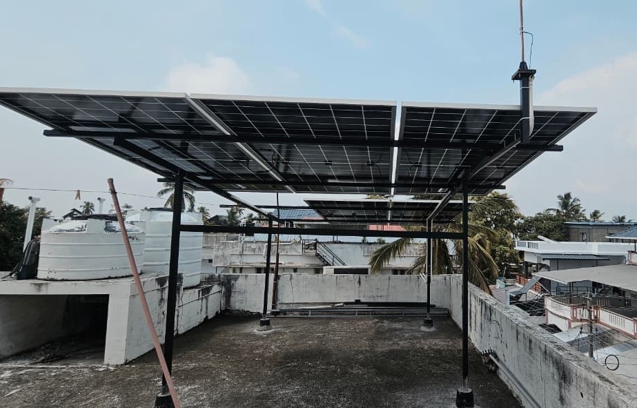 Ajaya Ghosh — Thevara · 3 kW സോളാർ ഇൻസ്റ്റാളേഷൻ